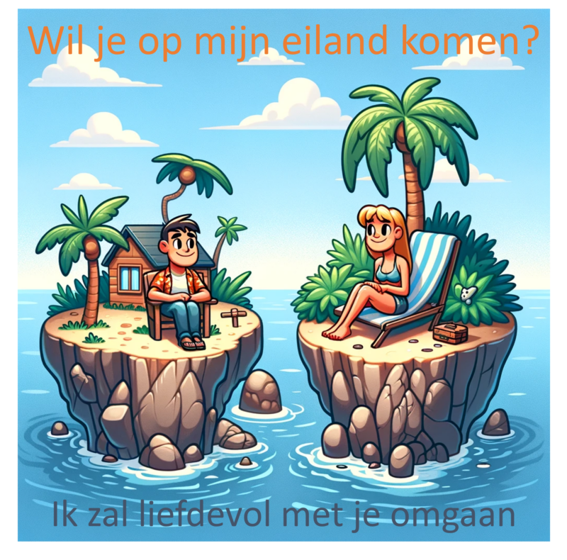 verschillende eilanden - verschillend wereldbeeld - differentiatie - relatietherapie - mediation